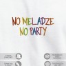 Футболка с вышивкой "no meladze, no party" - Футболка с вышивкой "no meladze, no party"