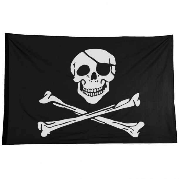 Пиратский флаг (на сетке) 