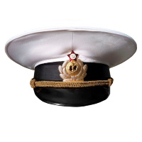 Фуражка белая с кокардой ВМФ СССР