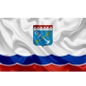 Флаг Ленинградской области в кабинет (атлас) - Флаг Ленинградской области в кабинет (атлас)