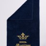Полотенце махровое "князь Мартин" 40х70 см синее - Полотенце махровое "князь Мартин" 40х70 см синее