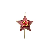 Звезда кокарда РККА на головной убор