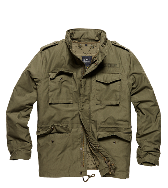 Куртка мужская утеплённая съёмным лайнером Сapper M-65 olive 