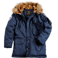 Куртка аляска мужская N-3B Alpine Parka Alpha Ind. (rep. blue)