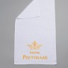 Полотенце махровое "князь Ростислав" 40х70 см белое - Полотенце махровое "князь Ростислав" 40х70 см белое