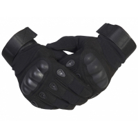 Тактические защитные перчатки черные