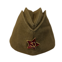 Пилотка солдатская СССР оригинал со звездой