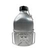Армейская алюминиевая фляга 1.3 л с кружкой-котелком в чехле - Армейская алюминиевая фляга 1.3 л с кружкой-котелком в чехле