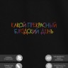 Футболка "какой прекрасный blyadskii день" - Футболка "какой прекрасный blyadskii день"