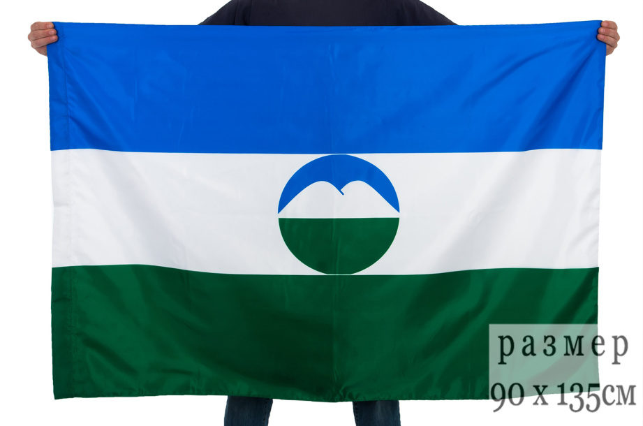 Флаг Республики Кабардино-Балкария 