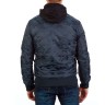 Куртка-бомбер утеплённая MA-1 New York X-Ray (navy camo) - Куртка-бомбер утеплённая MA-1 New York X-Ray (navy camo)