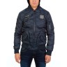 Куртка-бомбер утеплённая MA-1 New York X-Ray (navy camo) - Куртка-бомбер утеплённая MA-1 New York X-Ray (navy camo)