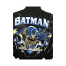 Мужская куртка бомбер Batman черная - Мужская куртка бомбер Batman черная