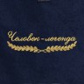 Полотенце "человек-легенда" синее - Полотенце "человек-легенда" синее