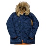 Куртка аляска мужская с натуральным мехом Husky Nord Denali (rep.blue/orange) - Куртка аляска мужская с натуральным мехом Husky Nord Denali (rep.blue/orange)