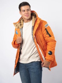 Куртка мужская Nord Denali Space orange/silver