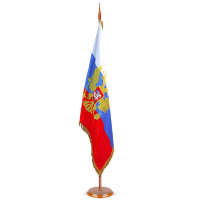 Подставка напольная для 1 флага (с древком и навершием)