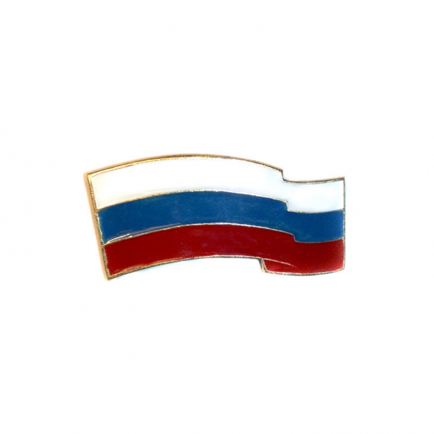 Знак на берет флаг РФ 