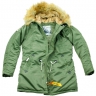 Женская куртка аляска Husky WMN's Nord Denali (green) - Женская куртка аляска Husky WMN's Nord Denali (green)