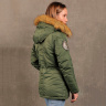Женская куртка аляска Husky WMN's Nord Denali (green) - Женская куртка аляска Husky WMN's Nord Denali (green)