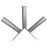 Кронштейн настенный угловой для трех флагов - Кронштейн настенный угловой для трех флагов