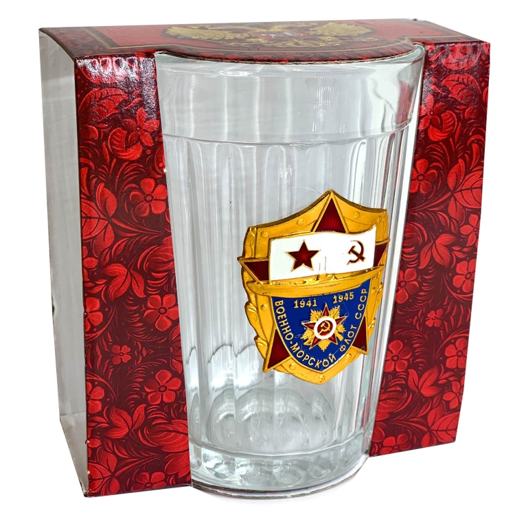 Граненый стакан "ВМФ СССР"
