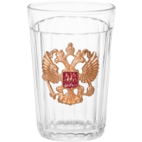 Граненый стакан подарочный с гербом РФ