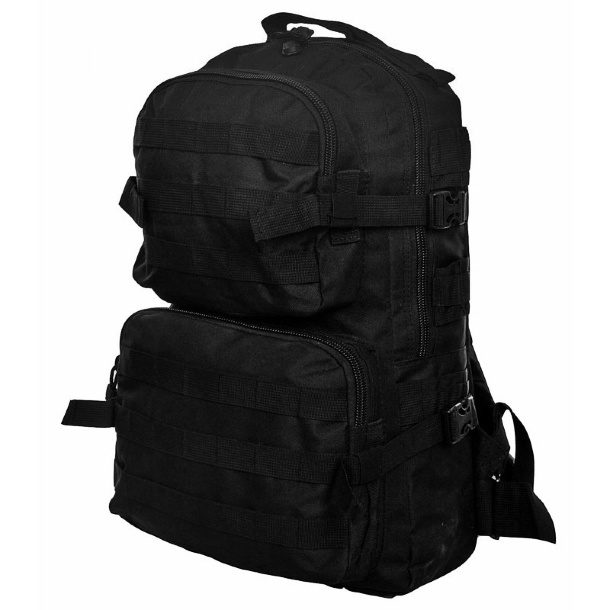 Тактический рюкзак черного цвета (30 л) 
