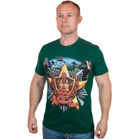 Мужская футболка сувенирная "Погранвойска"