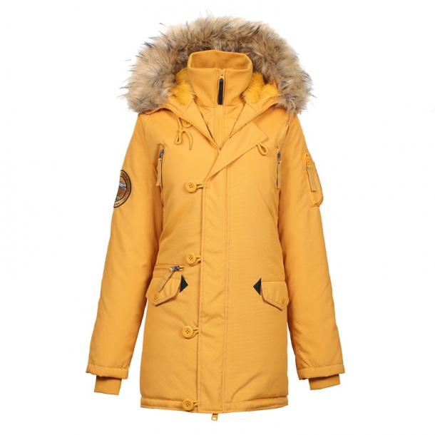 Женская куртка-парка Apolloget OXFORD Golden Glow 