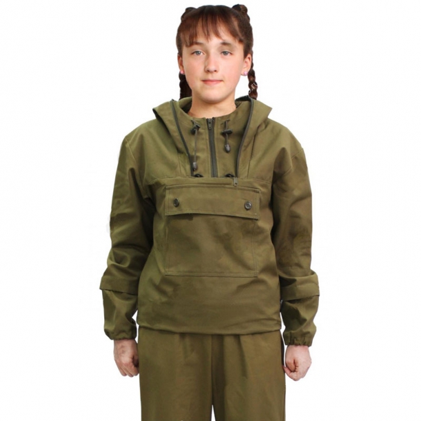Детский противоэнцефалитный костюм Материал: палаточная ткань (100% хлопок);
Расцветка: хаки;
Комплектация: куртка с брюками;
Размеры: 34/134-46/164;
Производство: Россия.