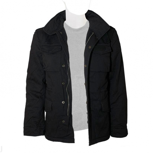 Куртка утеплённая Paratrooper Winter Jacket Surplus black Материал верха: хлопок;
Материал подкладки: полиэстер;
Цвет: черный;
Производитель: Surplus (Германия).