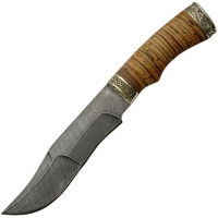 Охотничий нож из дамаска Муромец (Ворсма)