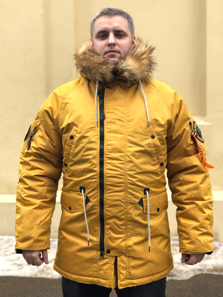 Куртка Nord Denali Husky Oxford 2.0 Compass yellow/black 