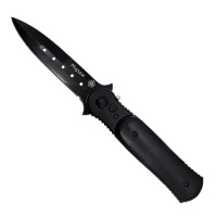 Выкидной нож Мираж черный (Мастер К)
