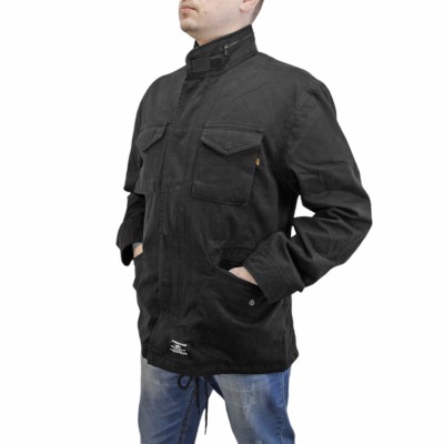 Куртка мужская M-65 Field Coat Gen (черный) Alpha Industries
