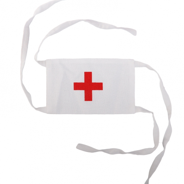 Повязка на руку с красным крестом (медсестра) 