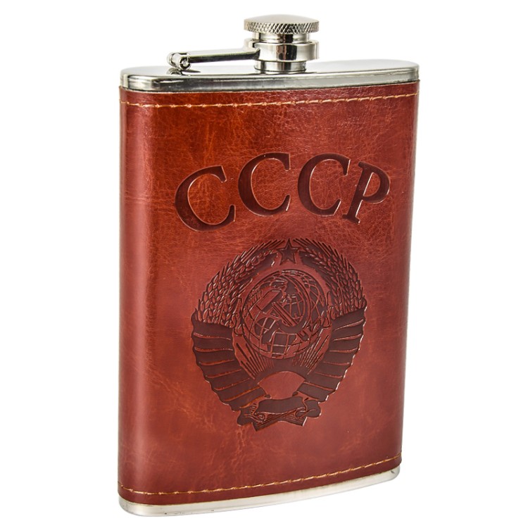 Фляга В Кожаном Чехле Купить