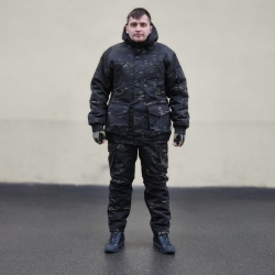 Костюм камуфляжный зимний, рип-стоп
