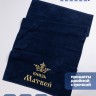 Полотенце махровое "князь Мартвей" 70х140 см синее - Полотенце махровое "князь Мартвей" 70х140 см синее