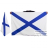 Андреевский флаг двухстороний (135х90 см) - Андреевский флаг двухстороний (135х90 см)