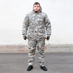 Костюм камуфляжный зимний, рип-стоп (acu digital)