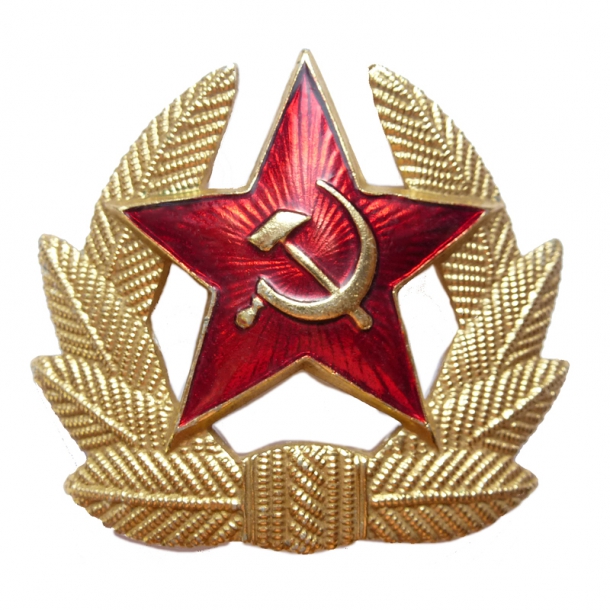 Кокарда Советской Армии со звездой 