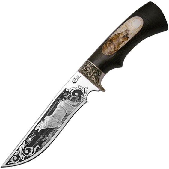 Нож охотничий Галеон (кованый) 